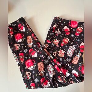 Constantly Varied Gear Black Festive Pajama Bottoms
